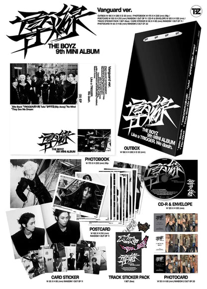 THE BOYZ - [TRIGGER / 導火線 (도화선)] 9º MINI ÁLBUM
