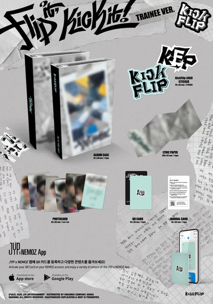 KICKFLIP - FLIP IT, KICK IT! 1ST MINI ALBUM [TRAINEE VER.] NEMO