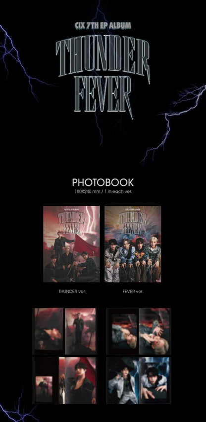 CIX - THUNDER FEVER 7.º MINI ÁLBUM 