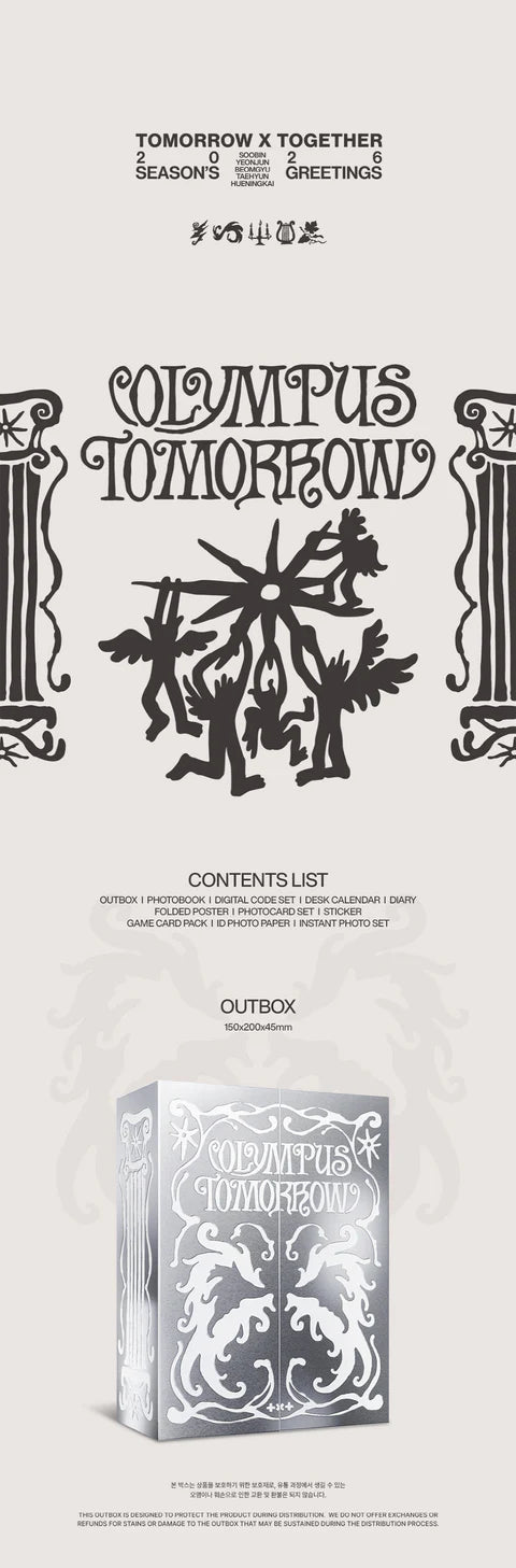 TOMORROW X TOGETHER (TXT) - 2026 SEASON'S GREETINGS [OLYMPUS TOMORROW]