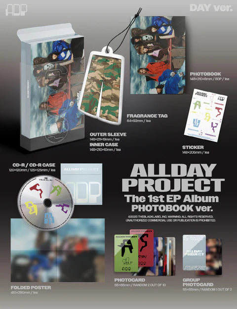 ALLDAY PROJECT - ALLDAY PROJECT 1ST EP ALBUM [PHOTOBOOK VER.]
