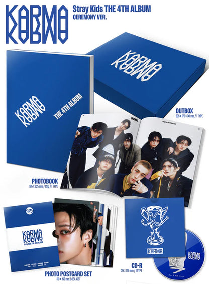 STRAY KIDS - KARMA 4TH ALBUM [STANDARD VER.]