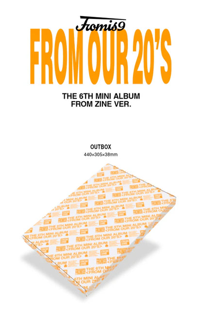 FROMIS_9 - ROM OUR 20S 6TH MINI ALBUM [FROM ZINE LIMITED EDITION VER.]
