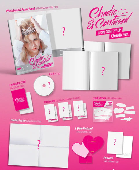 JEON SOMI - CHAOTIC & CONFUSED 2ND EP ALBUM