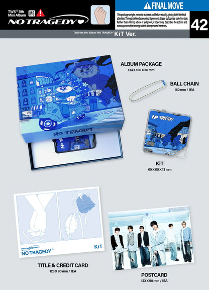 TWS - NO TRAGEDY 5TH MINI ALBUM [KIT VER.]