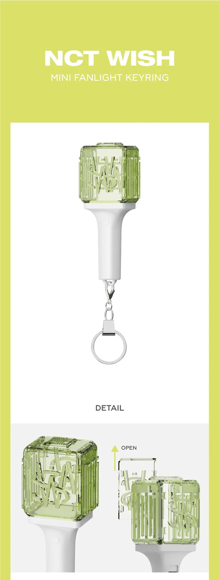 NCT WISH - MINI LLAVERO DE CABALLETE VER.2.0