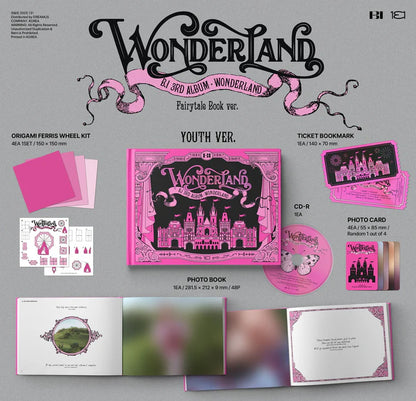 B.I - VOL.3 WONDERLAND ALBUM [FAIRY TALE VER.]