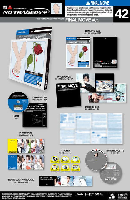 TWS - NO TRAGEDY 5TH MINI ALBUM