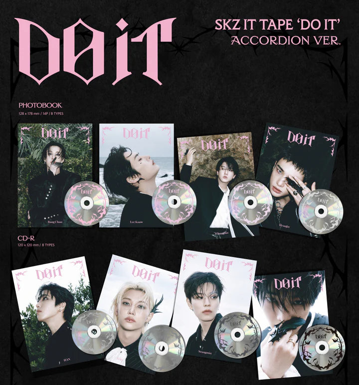 STRAY KIDS - DO IT SKZ IT TAPE ALBUM [ACCORDION VER.]