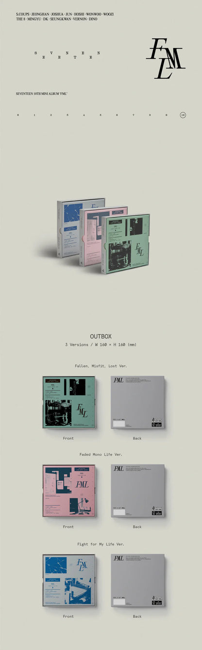 SEVENTEEN - 1ER MINI ÁLBUM DE 17 QUILATES