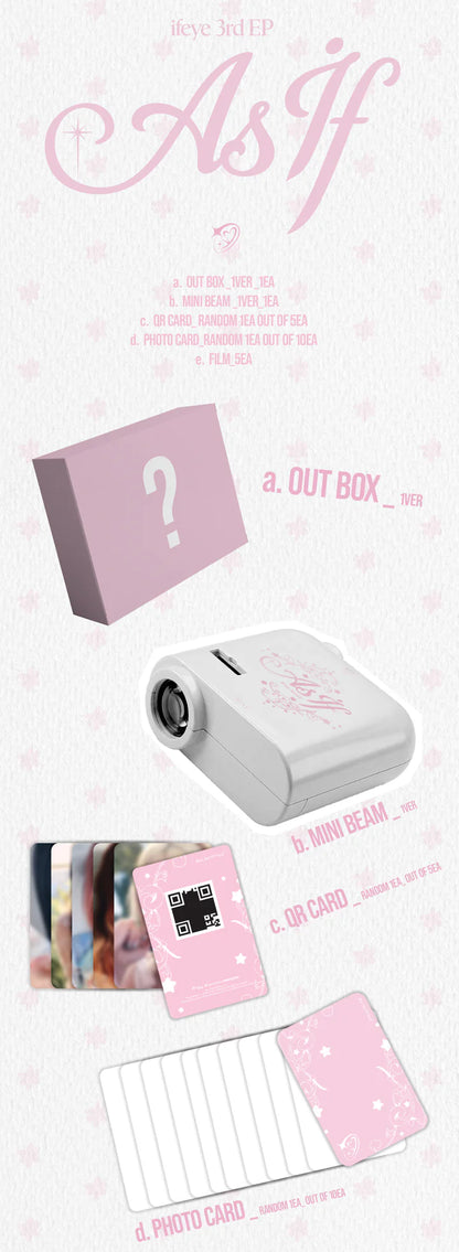 IFEYE - AS IF 3RD EP ALBUM [MINIBEAM VER.]
