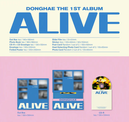 DONGHAE (SUPER JUNIOR) - ALIVE 1ST ALBUM [PHOTOBOOK VER.]