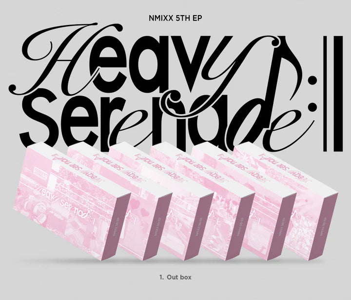 NMIXX - HEAVY SERENADE 5TH EP ALBUM [POCAALBUM VER.]