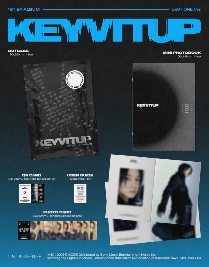 KEYVITUP - KEYVITUP 1ST EP ALBUM [BEST ONE VER. PLATAFORM]
