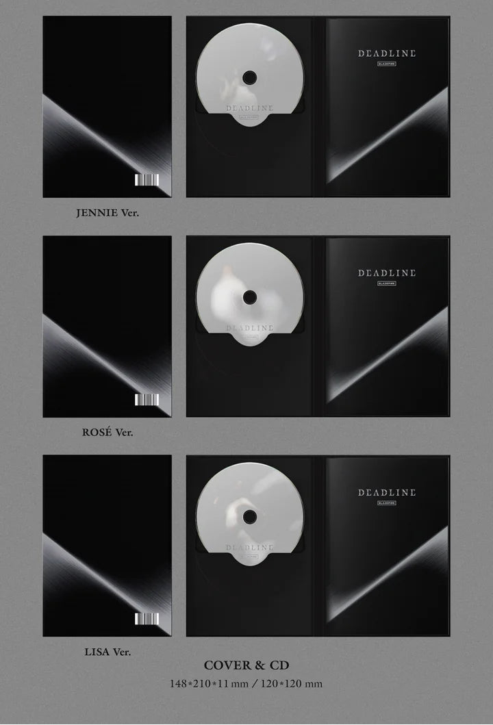 BLACKPINK - DEADLINE 3RD MINI ALBUM [SILVER VER.]