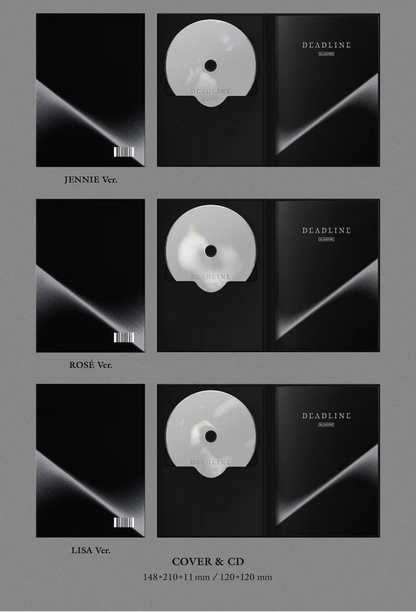 BLACKPINK - DEADLINE 3RD MINI ALBUM [SILVER VER.]