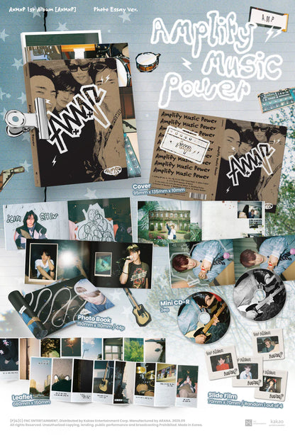 AxMxP - AxMxP 1ST ALBUM [PHOTO ESSAY BY AxMxP VER.]