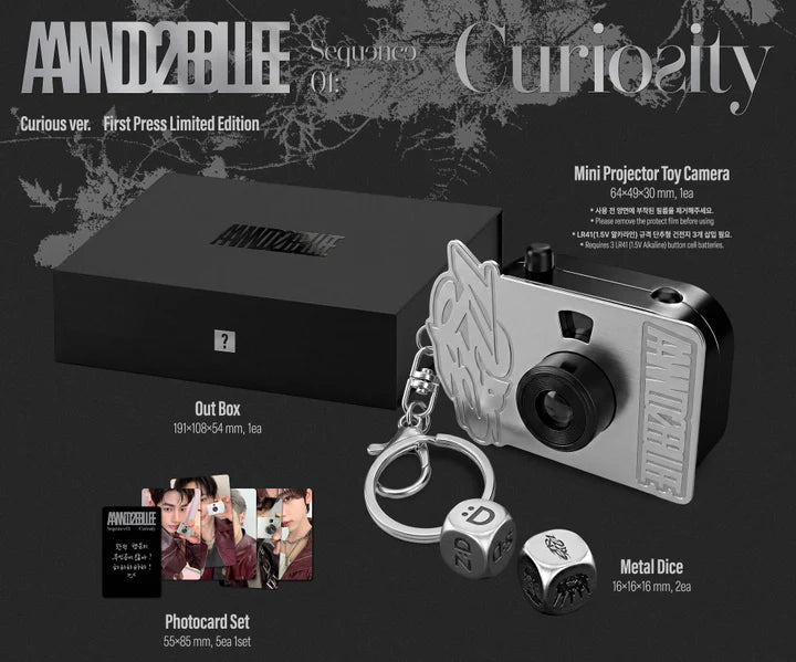 AND2BLE - SEQUENCE 01: CURIOSITY 1ST MINI ALBUM [CURIOUS LIMITED VER.]