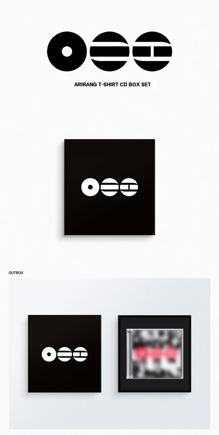 BTS - ARIRANG 5TH ALBUM [T-SHIRT CD BOX SET]