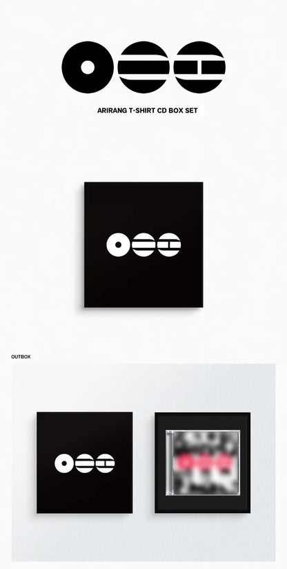 BTS - ARIRANG 5TH ALBUM [T-SHIRT CD BOX SET]