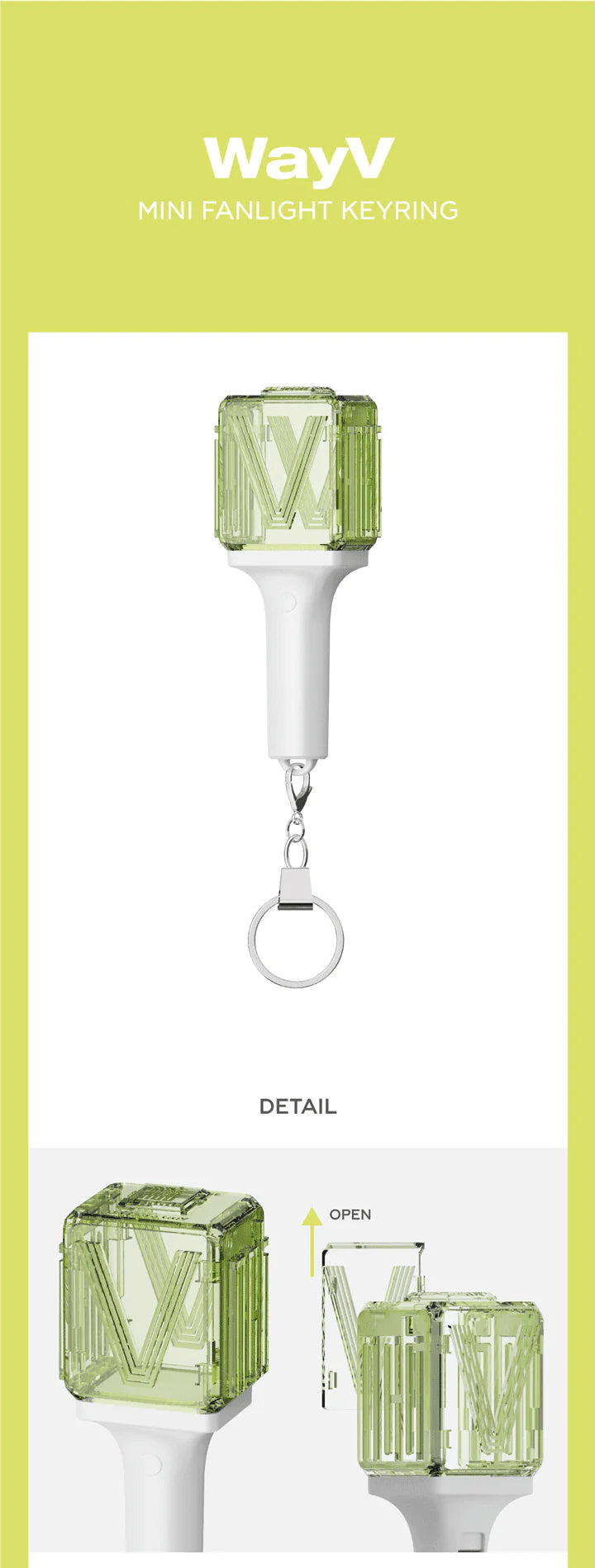 WAYV - MINI LLAVERO DE CABALLEJA VER.2.0
