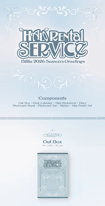 BILLLIE - 2026 SEASON'S GREETINGS [HALO RENTAL SERVICE]