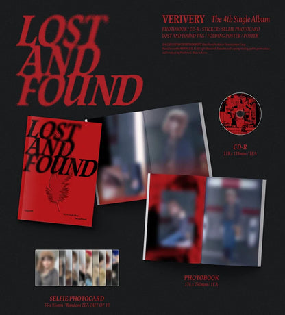 VERIVERY - LOST AND FOUND 4TH SINGLE ALBUM [PHOTOBOOK VER.]