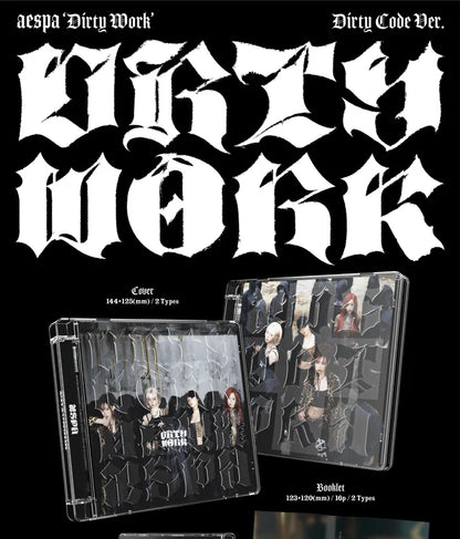 AESPA - DIRTY WORK ÁLBUM SENCILLO [DIRTY CODE VER.]