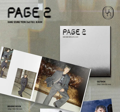 KANG SEUNG YOON (WINNER) - PAGE 2 2ND FULL ALBUM [BEHIND VER.]