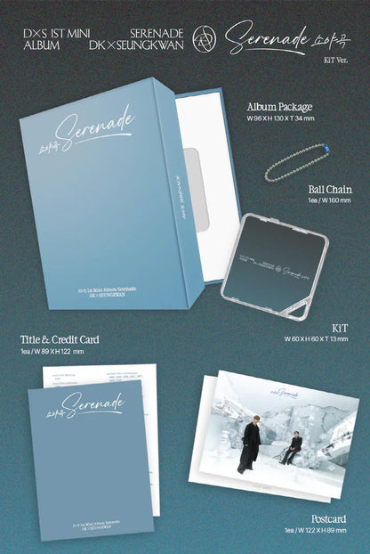 DK X SEUNGKWAN (SEVENTEEN) - SERENADE 1ST MINI ALBUM [KIT VER.]