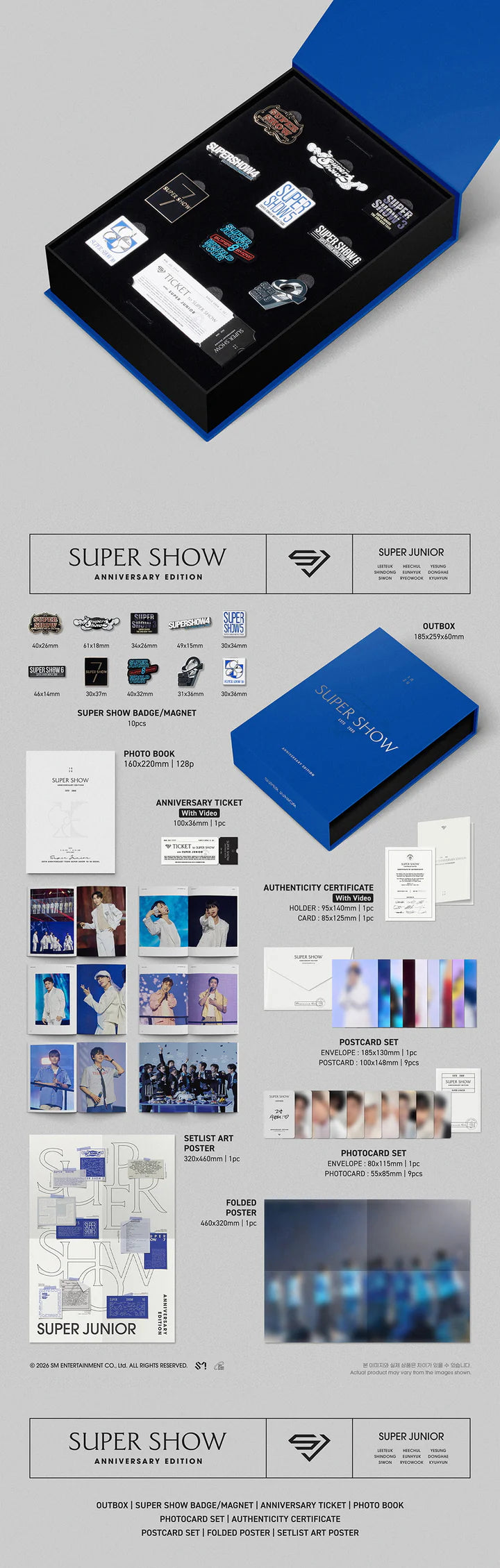 SUPER JUNIOR - SUPER SHOW ANNIVERSARY EDITION [DIGITAL CODE]