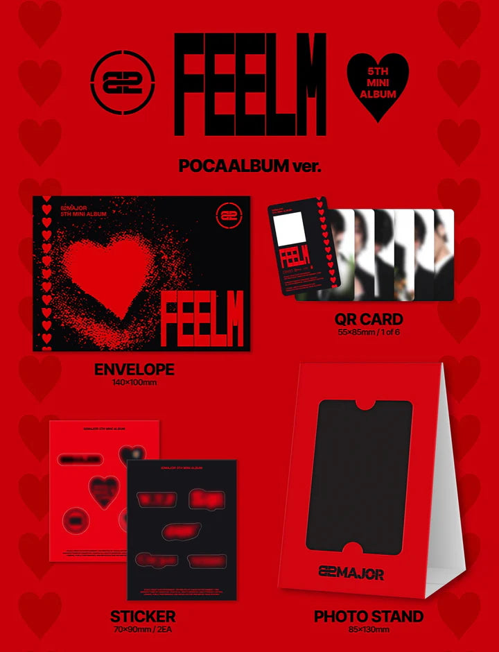 82MAJOR - FEELM 5TH MINI ALBUM [POCA VER.]