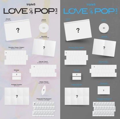 (PRE-ORDER) TRIPLES - LOVE & POP PT.1 ALBUM