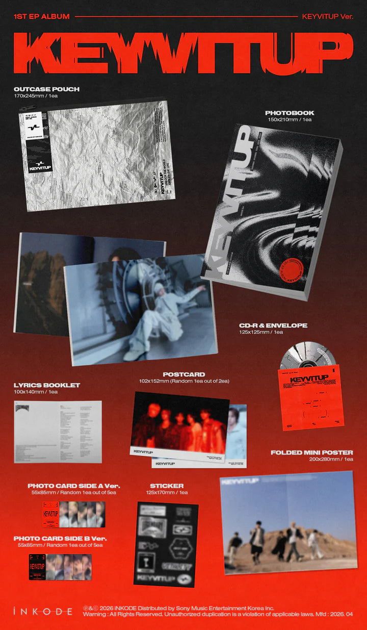 KEYVITUP - KEYVITUP 1ST EP ALBUM