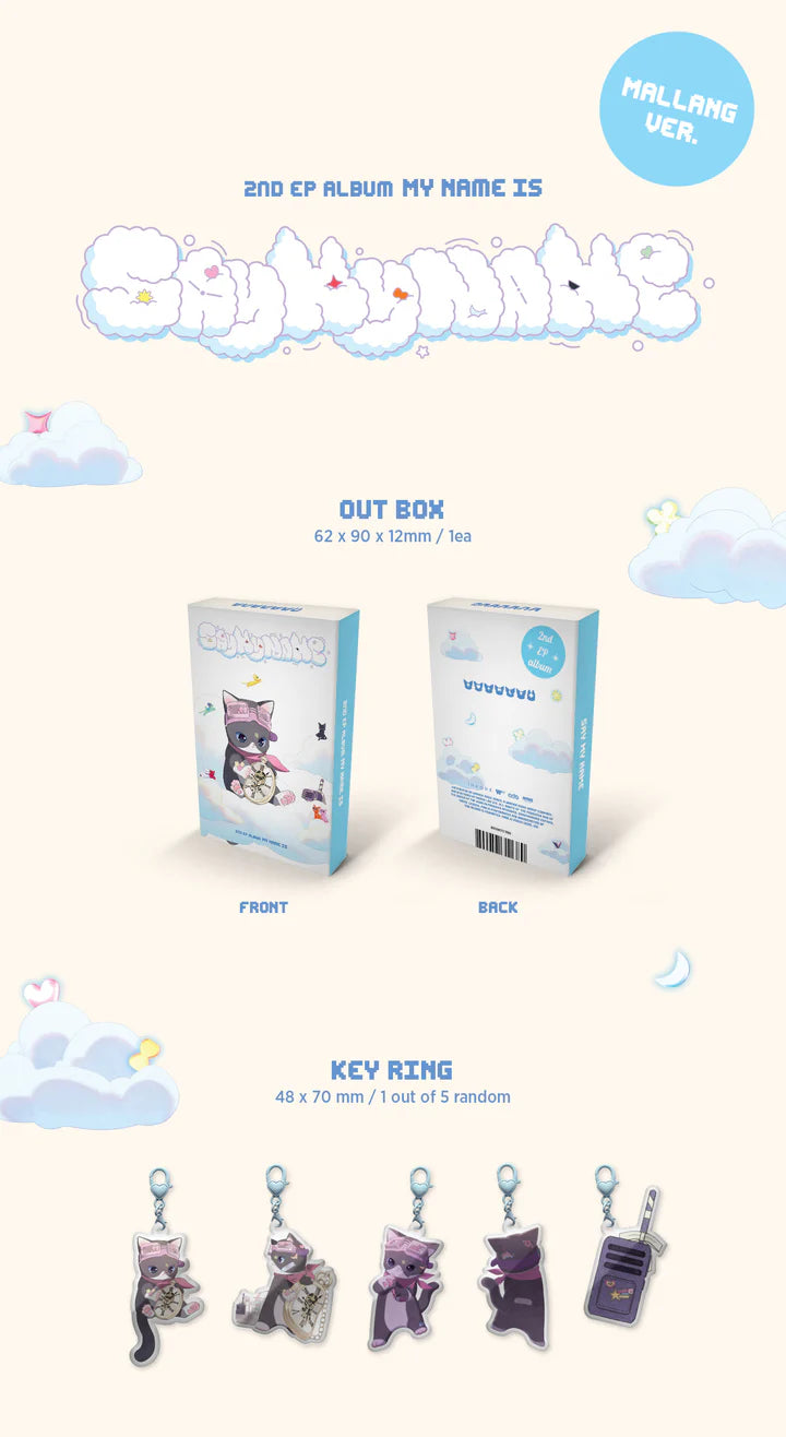 SAY MY NAME - MY NAME IS... 2ND EP ALBUM [PLATAFORM VER.]