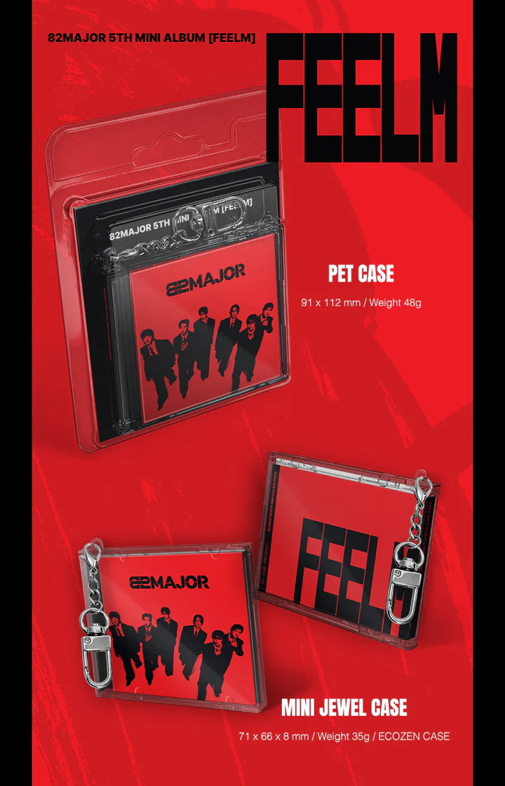 82MAJOR - FEELM 5TH MINI ALBUM [KEYRING VER.]