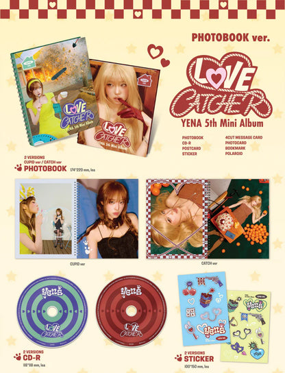 YENA - LOVE CATCHER 5TH MINI ALBUM