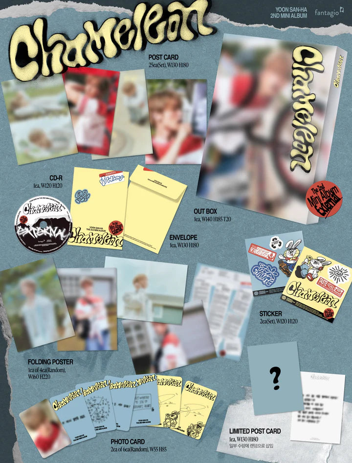 YOON SAN HA (ASTRO) - CHAMAELON 2ND MINI ALBUM