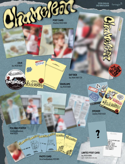 YOON SAN HA (ASTRO) - CHAMAELON 2ND MINI ALBUM