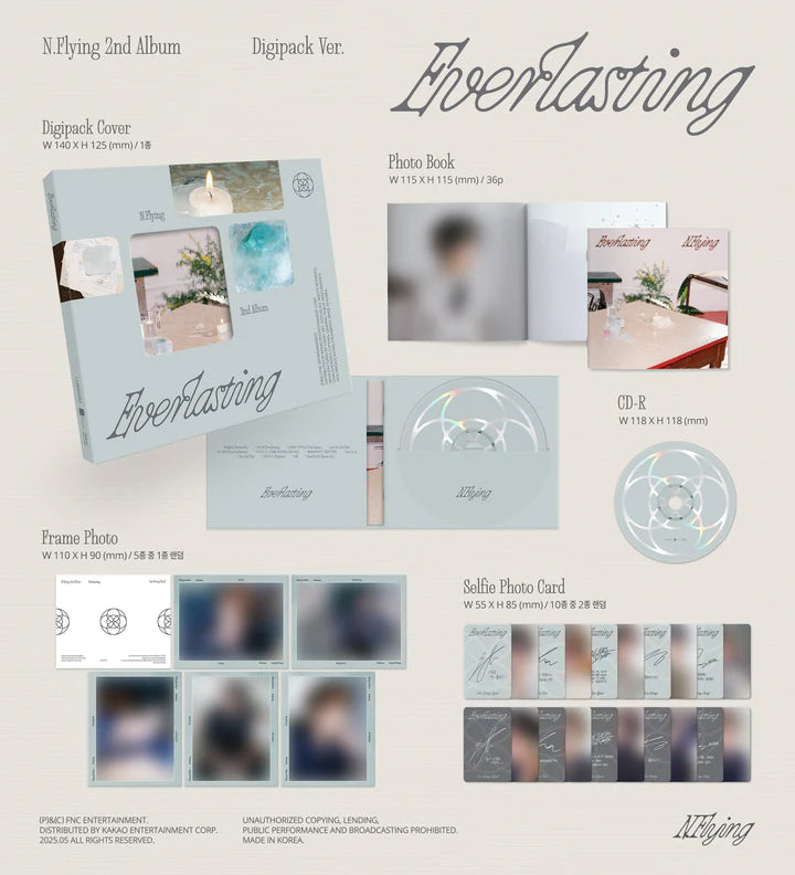N.FLYING - EVERLASTING 2º ÁLBUM [VERSIÓN DIGIPACK]