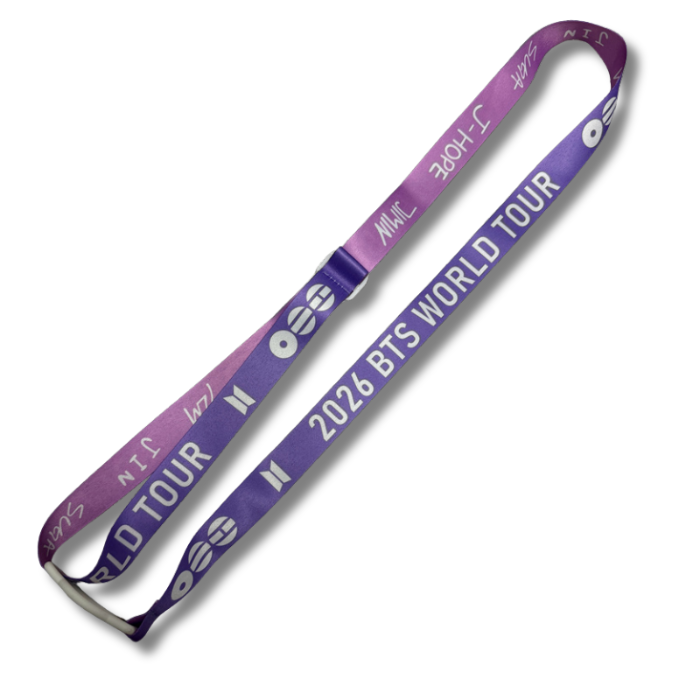 BTS LIGHT STICK STRAP [ARIRANG TOUR - PURPLE 1]