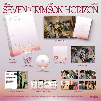 AB6IX - SEVEN: CRIMSON HORIZON VOL.3 ÁLBUM [VER. FOTOLIBRO]