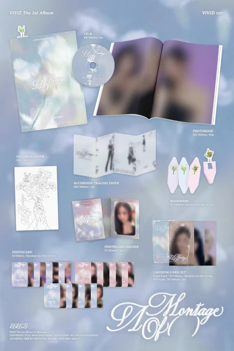 VIVIZ - A MONTAGE OF () 1ST ALBUM [STANDARD VER.]