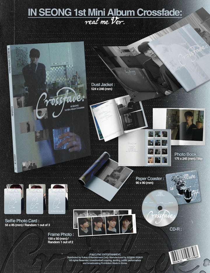 IN SEONG (SF9) - CROSSFADE: 1ST MINI ALBUM [REAL ME VER.]