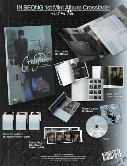 IN SEONG (SF9) - CROSSFADE: 1ST MINI ALBUM [REAL ME VER.]