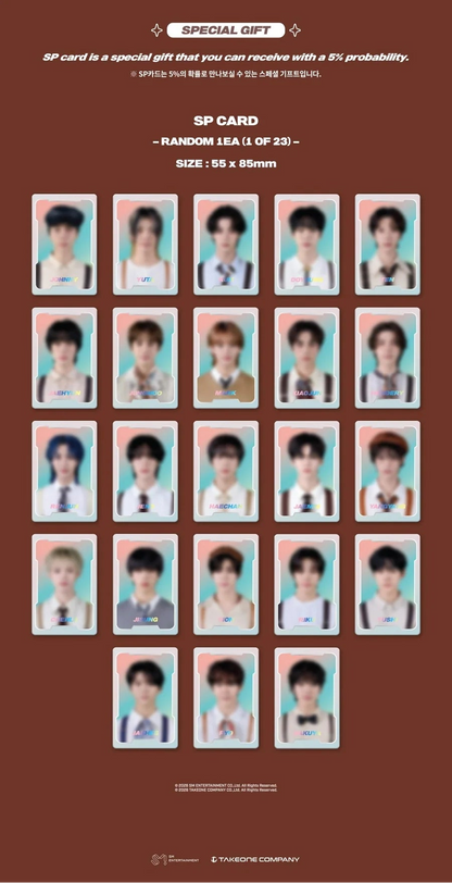 NCT - NCT ZONE COUPON CARD [GENTLE MAN VER.]