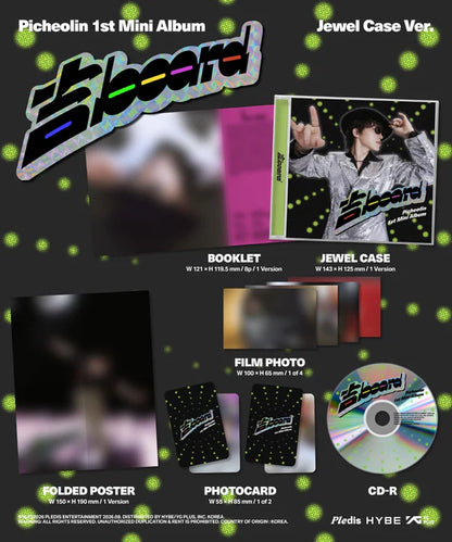 PICHEOLIN (DINO - SEVENTEEN) - 吉BOARD 1ST MINI ALBUM [JEWEL CASE VER.]