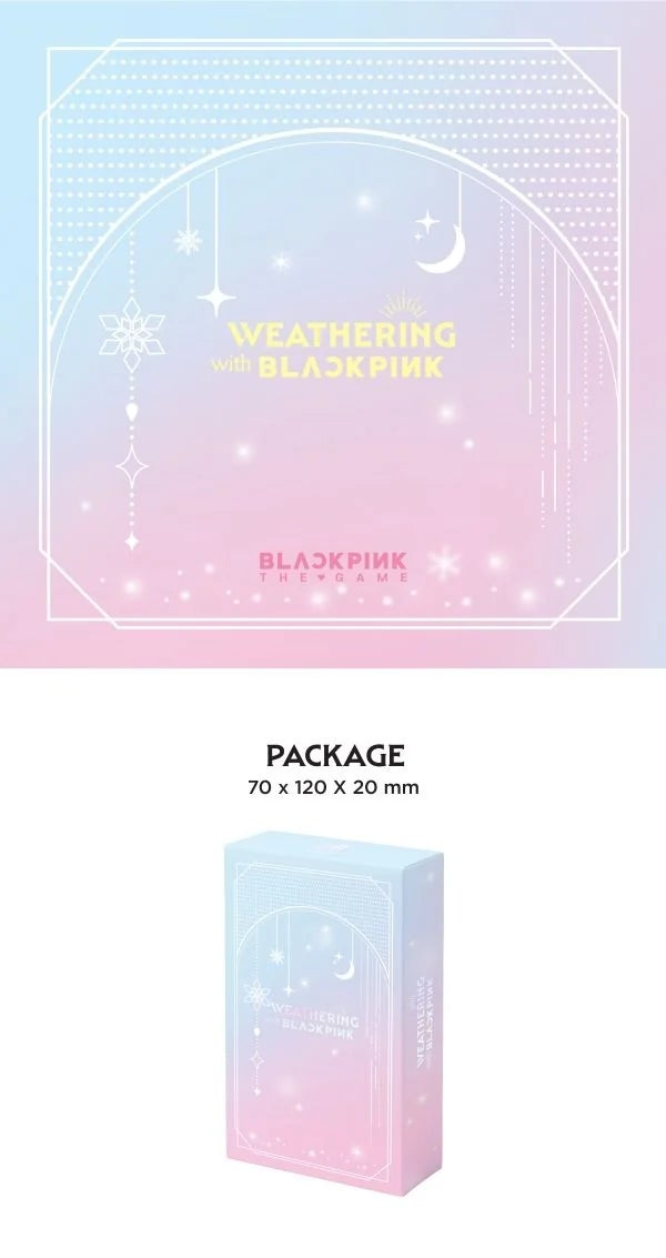 BLACKPINK - WEATHERING WITH BLACKPINK THE GAME PHOTOCARD COLLECTION