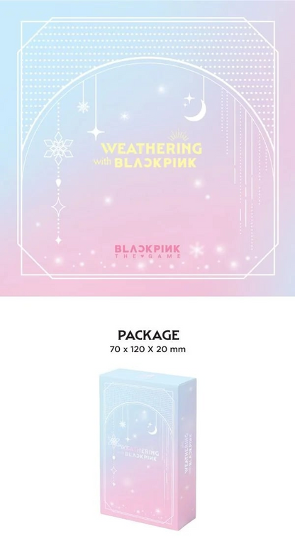 BLACKPINK - WEATHERING WITH BLACKPINK THE GAME PHOTOCARD COLLECTION