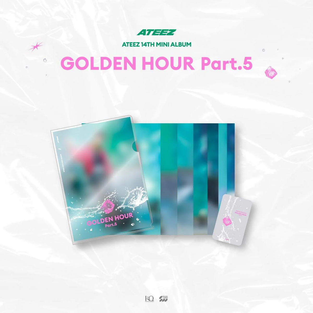 (PRE-ORDER) ATEEZ - GOLDEN HOUR: PART.5 POP-UP STORE MD L-HOLDER PHOTO SET